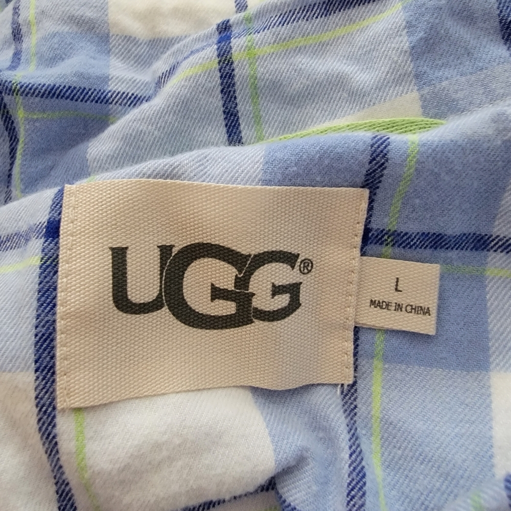 UGG Raven Plaid Pajama Top - Picture 5 of 10